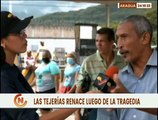 Pobladores de Las Tejerías agradecen las obras de reconstrucción ejecutadas por el Gobierno Nacional