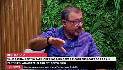 Central 98 | Vale assina acordo para obras no Paraopeba!