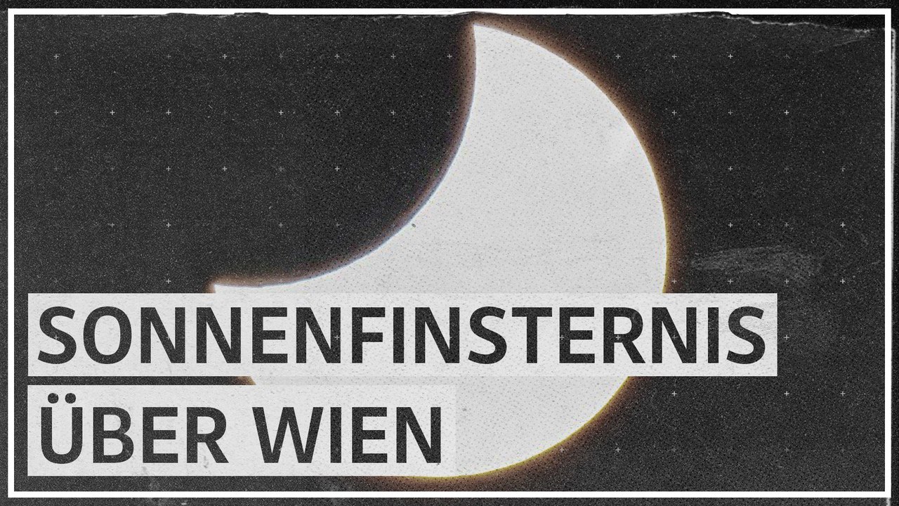 Sonnenfinisternis über Wien