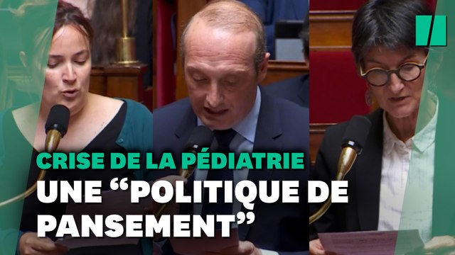 Crise de la pédiatrie à l'hôpital : le gouvernement mis sous pression par les députés