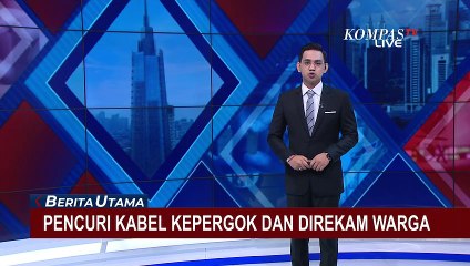 Berkat Laporan Warga, Pria Pencuri Kabel Milik PT KAI Senilai Rp 30 Juta Ditangkap!