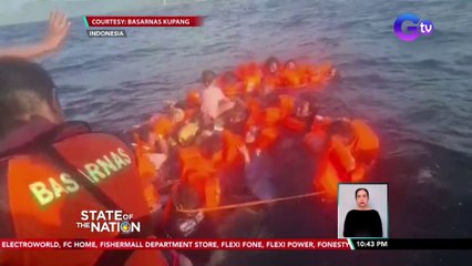 14 patay matapos masunog ang sinakyang barko; higit 300, nasagip | SONA