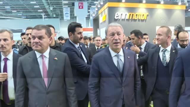 Bakan Akar, Libya Başbakanı ve Savunma Bakanı Dibeybe ile görüştü