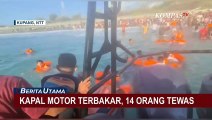 14 Orang Tewas dalam Insiden Kebakaran Kapal Cantika Ekspress 77 di Perairan NTT