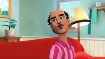 Chatar Patar 18 , Modern baba ka khapad chabad, Comedy video, Funny , Cartoon Animation , laugh