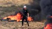 إحتجاجات غاضبة على حدود غزة