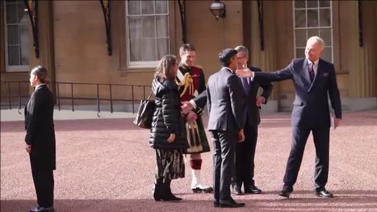 Rishi Sunak toma posesión como primer ministro de Reino Unido