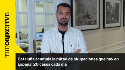 Cataluña acumula la mitad de okupaciones que hay en España: 20 casos cada día