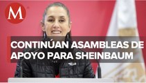 Siete estados se suman al respaldo de Claudia Sheinbaum