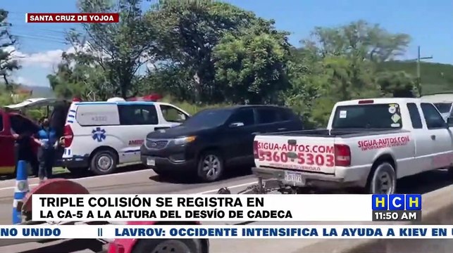 ¡Macanazo y medio! Varios heridos deja brutal colisión en la CA-5, Yojoa