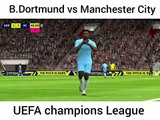 B.Dortmund vs Manchester City UEFA champions League.