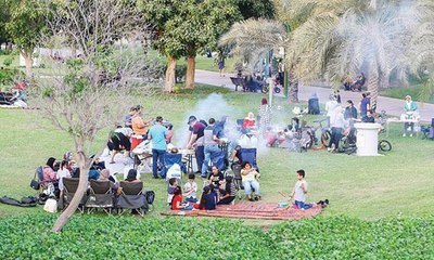 دائرة البلديات والنقل في أبو ظبي تحدد الأماكن المخصصة للشواء