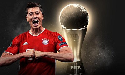 ليفاندوفسكي يقتنص جائزة الفيفا من ميسي وصلاح