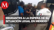 Policías aseguran a 77 migrantes en Veracruz durante operativos