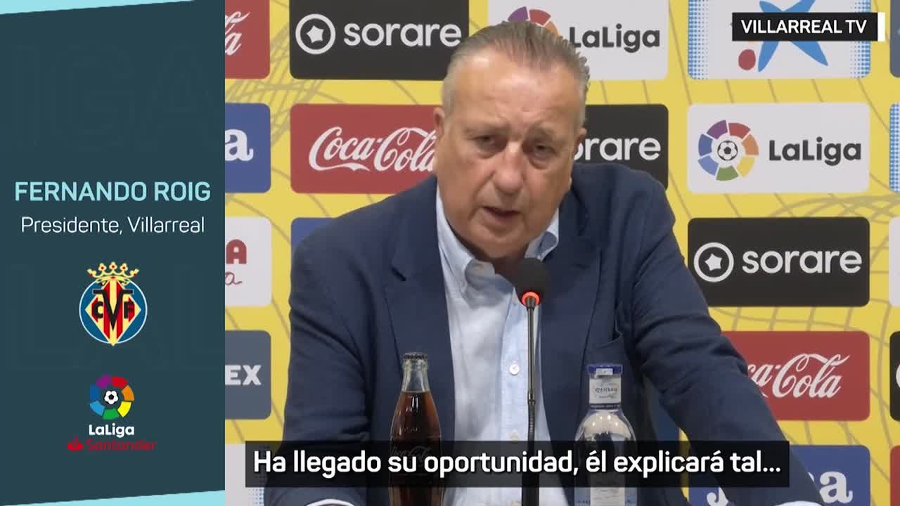 VILLARREAL | ROIG: "Nos ha PILLADO con el PIE CAMBIADO" | Sobre la SALIDA de UNAI EMERY | Diario AS