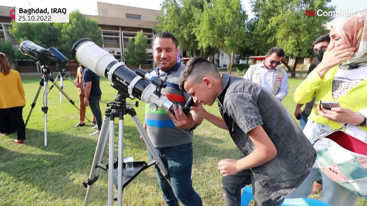 Partielle Sonnenfinsternis: Von Island bis nach Indien