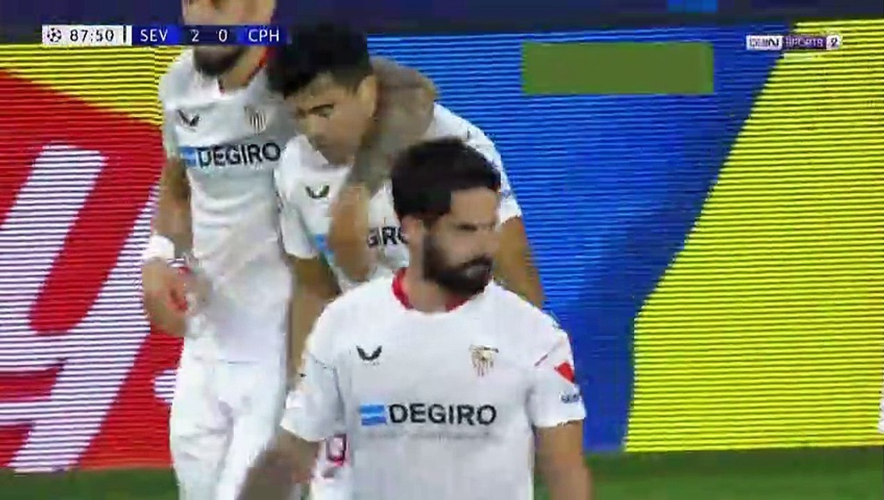 Sevilla vs FC Copenhagen 3-0 Highlights Goals | Champions League 2022/23