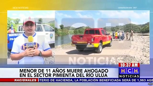 Menor de edad muere ahogado en el #RíoUlua