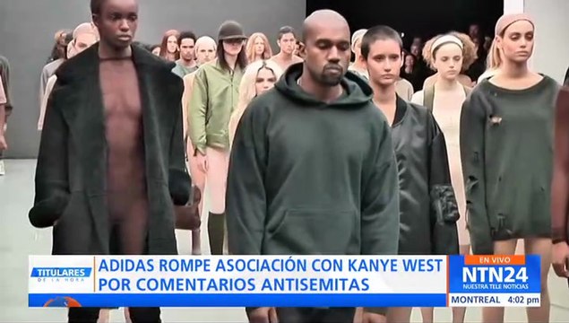 Adidas puso fin a su contrato con Kanye West por comentarios antisemitas