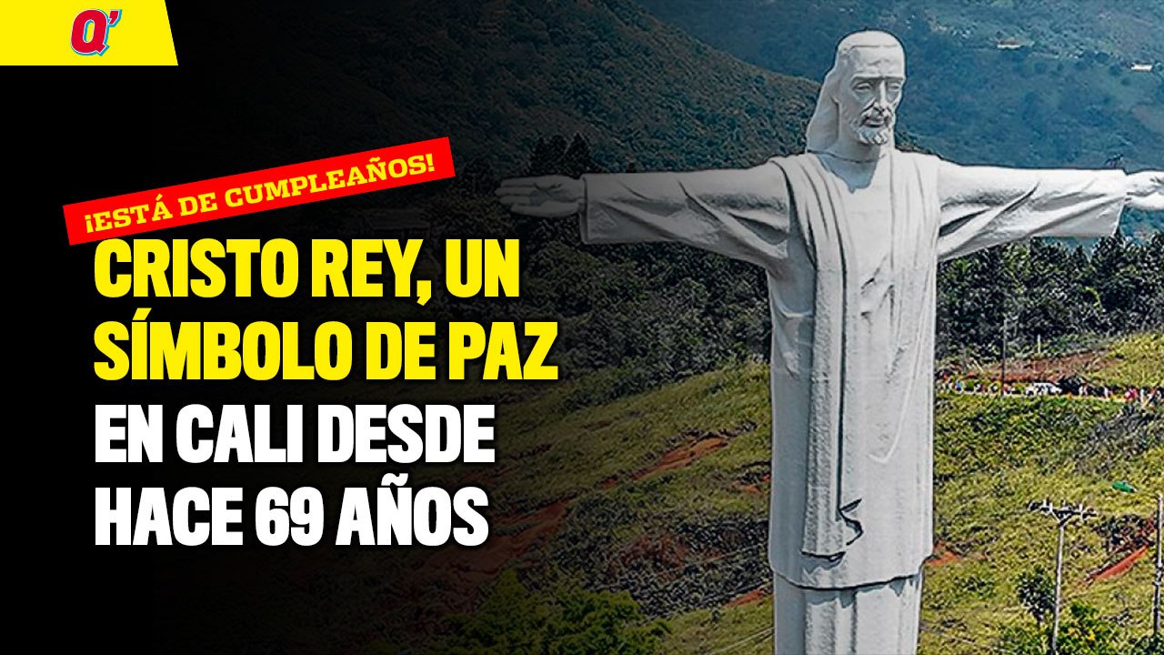 Cristo Rey, un símbolo de paz en Cali desde hace 69 años | Qhubo Cali