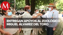 En Chiapas, Rutilio Escandón entrega equipo veterinario al Zoomat