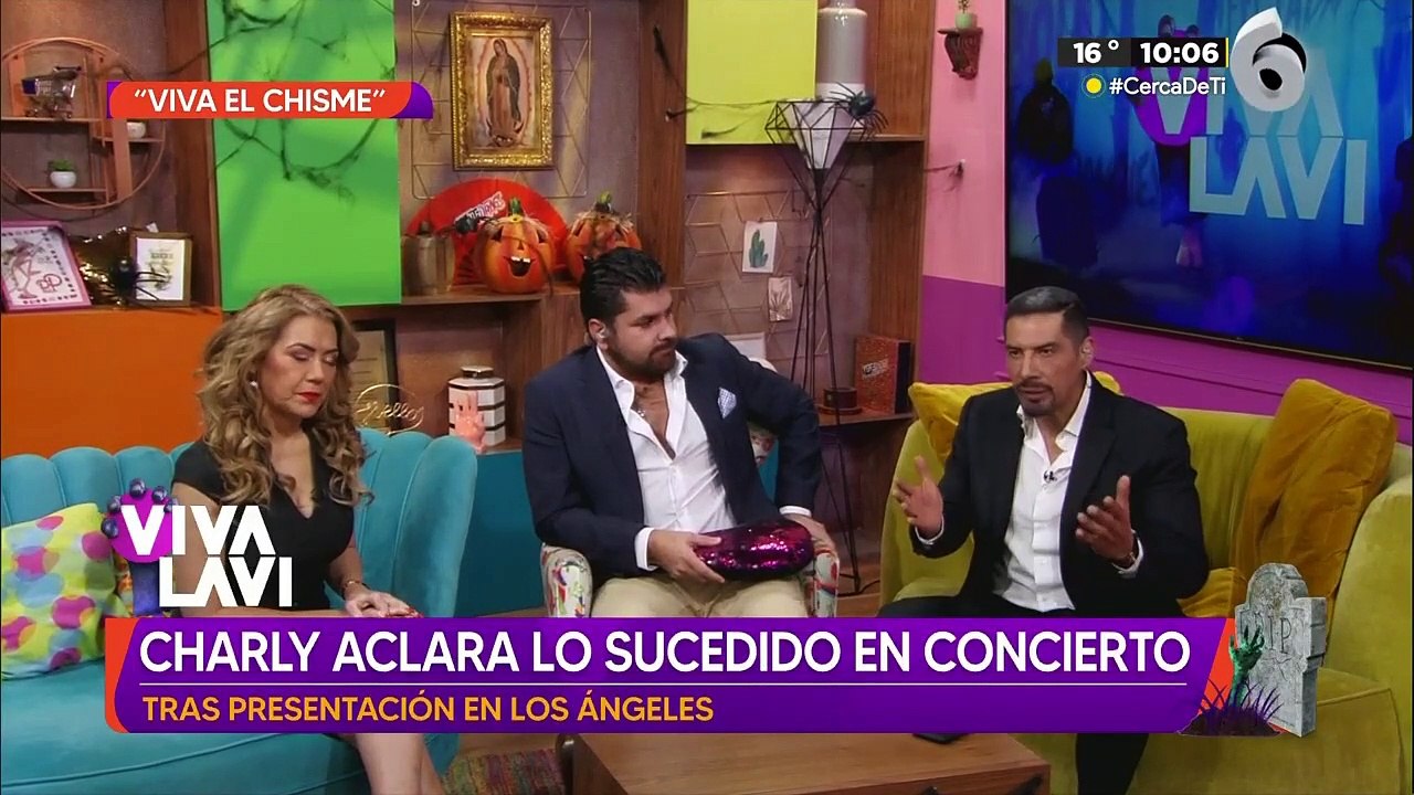 Charly aclara lo que sucedió en concierto de Los Ángeles