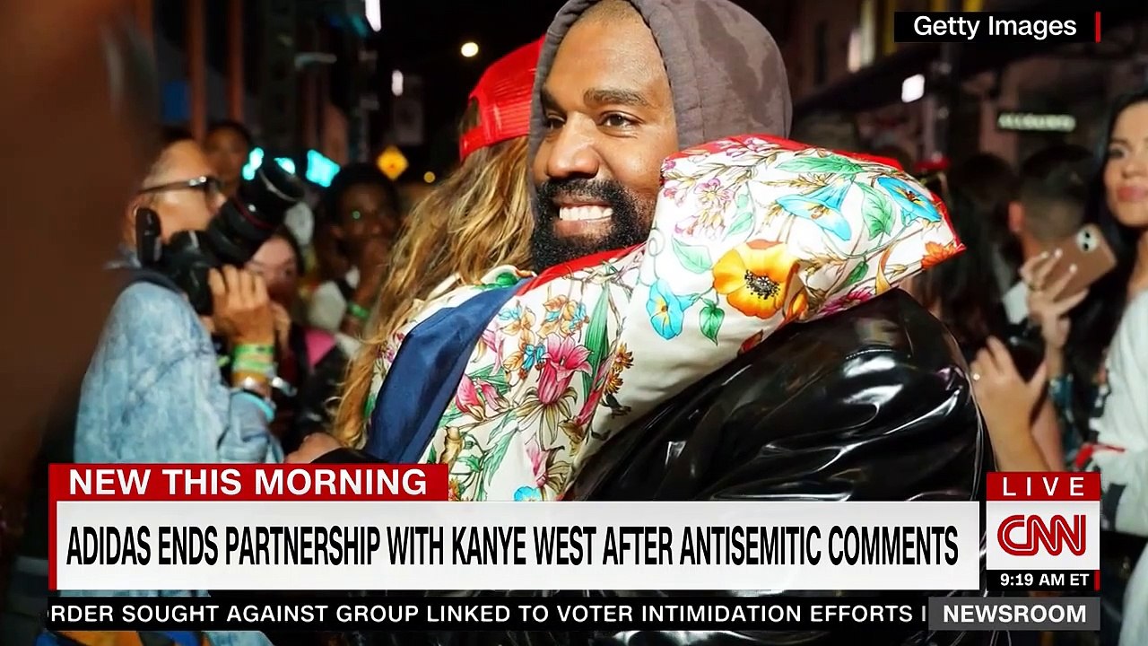 Adidas ends partnership with Kanye West over antisemitic rant