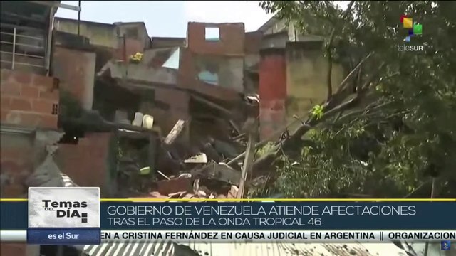 Temas Del Día 25-10: Gobierno de Venezuela atiende a los damnificados tras las intensas lluvias