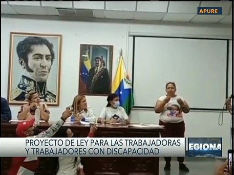 Apure | Realizan consulta del Proyecto de Ley para las Trabajadoras y Trabajadores con Discapacidad
