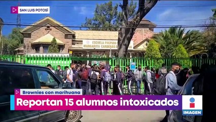 Estudiantes se intoxican por comer brownies de marihuana en SLP