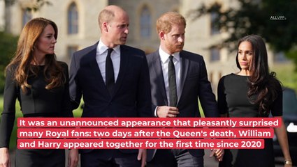 Harry and William Reconciled? HE Took The First Step