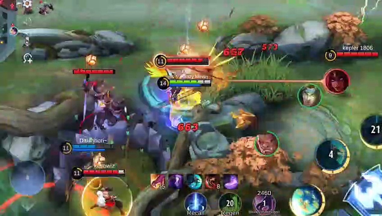 THE BEST SABER PLAYER GAMEPLAY (ENEMY AUTO DELETE) PLEASE TRY TO USE SABER