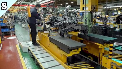 PROSES PEMBUATAN TRAKTOR MASSAL DI PABRIK  PRODUKSI