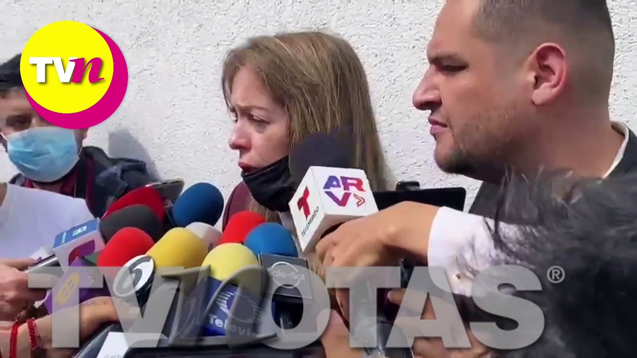 Daniela Spanic acude a ratificar sobre su agresión.