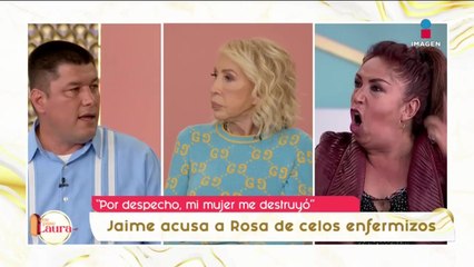 ‘Me enamoré de otra mujer y me negó el divorcio’ Jaime enfrenta a Rosa | Que pase Laura