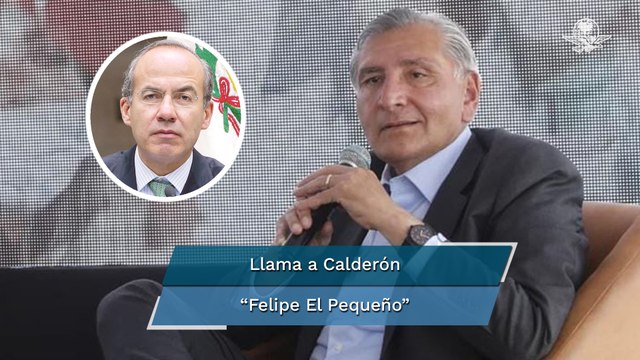 Adán Augusto carga ahora contra Calderón; lo acusa de traficante de armas y dice que es investigado