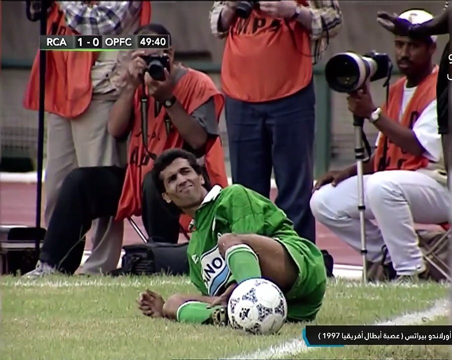 التسجيل الكامل لمباراة الرجاء الرياضي ضد اورلاندو بيراتس 1-0 - دوري أبطال أفريقيا 1997 2