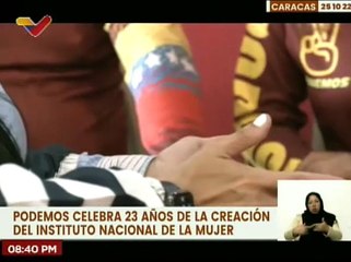 Podemos seguirá trabajando por el bienestar de la mujer venezolana y la conservación del ambiente