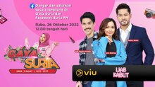 [LIVE] Gaya Suria bersama Azira Shafinaz, Fadlan Hazim & Iedil Dzuhrie dalam #IjabKabut