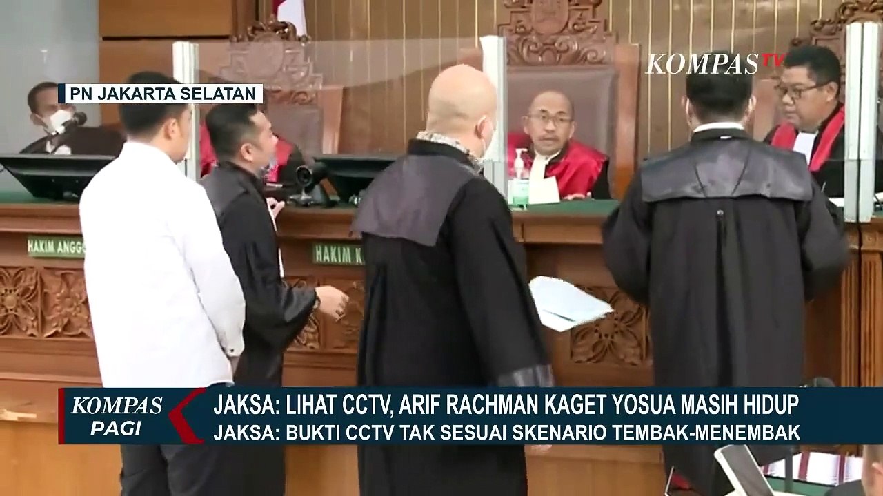 Arif Rachman Kaget Lihat Rekaman CCTV Brigadir Yosua Hutabarat Masih Hidup!