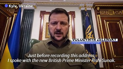 After call with Sunak, Zelensky hopeful ties with UK will grow
