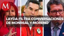 Layda Sansores expone conversación entre Ricardo Monreal y Alejandro Moreno
