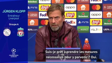 Groupe A - Klopp : "Resserrer les boulons"