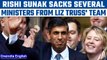 New UK PM Rishi Sunak reshuffles his cabinet, sacks many ministers | Oneindia News*International