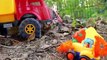 Construction Toy Vehicles, Police Car, Excavator, Fire Trucks, Tractor, Dump Truck