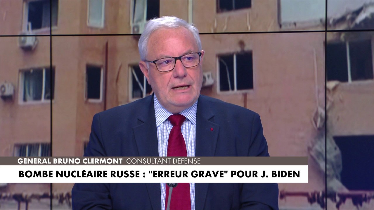 Général Bruno Clermont : «C’est la deuxième fois en trois semaines que le président Biden évoque cette question nucléaire»
