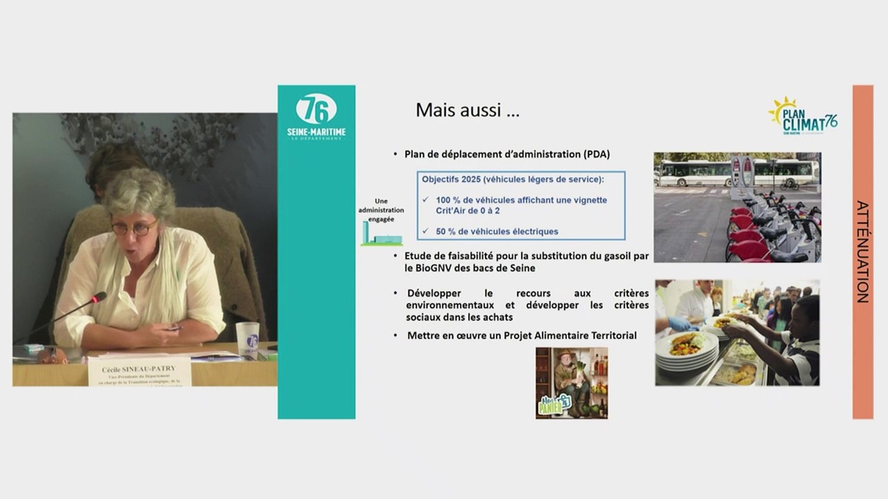 Commission du Développement durable : Déplacement hors les murs de la commission au Conseil départemental de la Seine-Maritime - Jeudi 20 octobre 2022