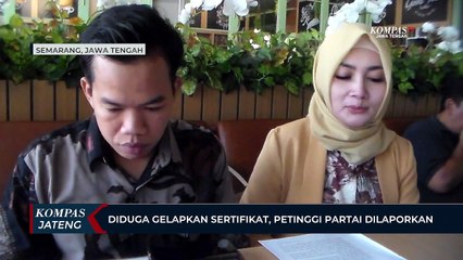 Diduga Gelapkan Sertifikat, Petinggi Partai Dilaporkan
