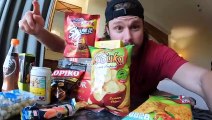 Trying ALL INDONESIAN SNACKS