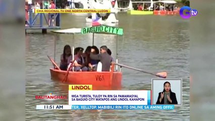 Mga turista, tuloy ang pamamasyal sa Baguio City matapos ang lindol kagabi | BT